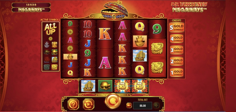 88 Fortunes Megaways slot