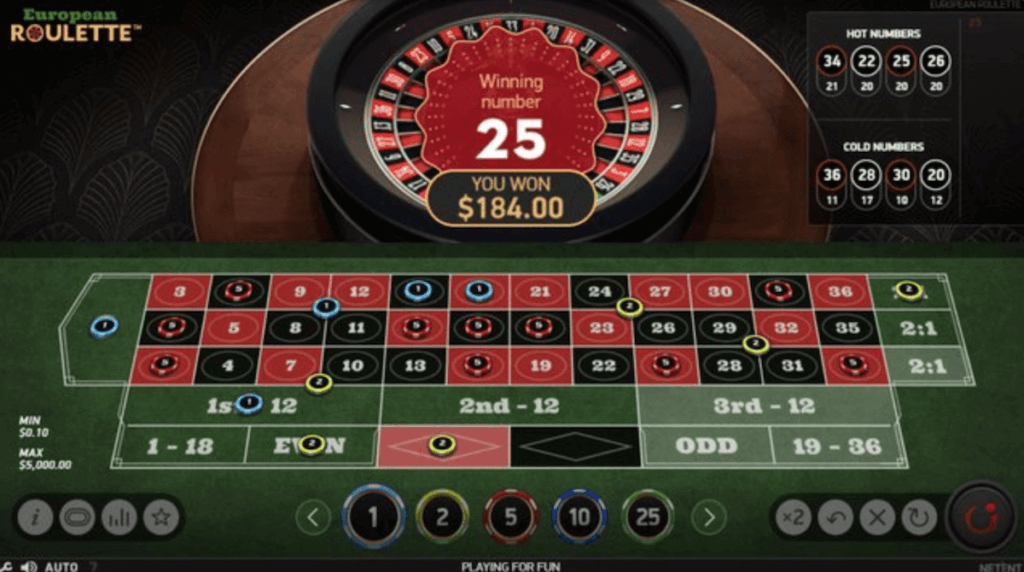 European Roulette 