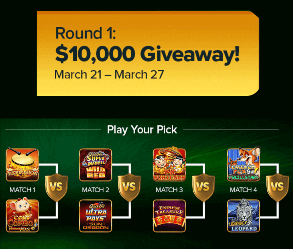 Golden Nuggets $50,000 March Matchups!