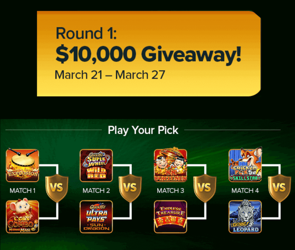 Golden Nuggets $50,000 March Matchups!