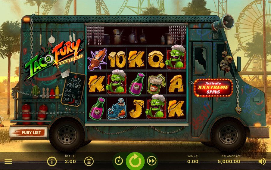 Taco Fury Slot screenshot