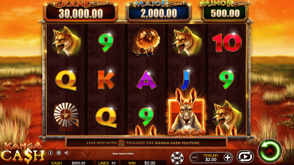 Play Kanga Cash at Golden Nugget