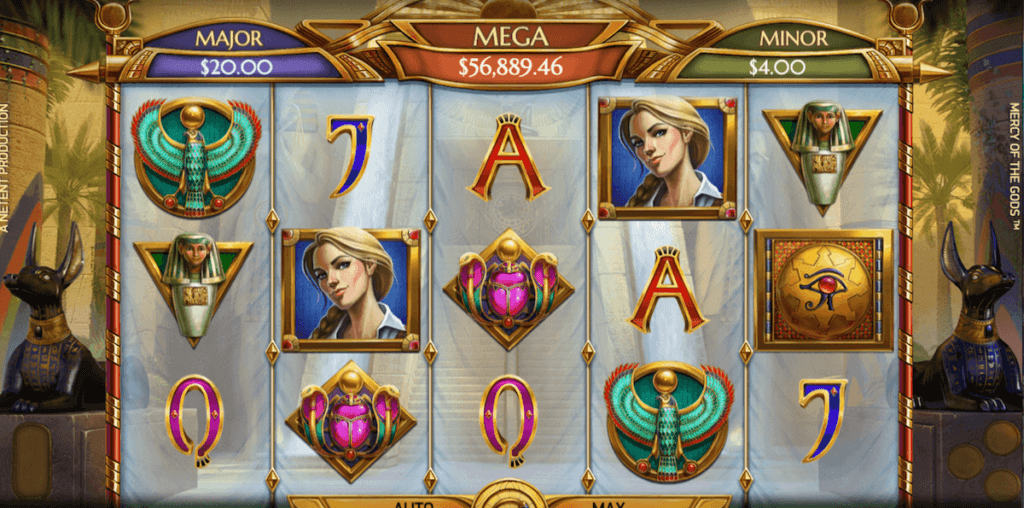 Mercy of the Gods online slot by NetEnt