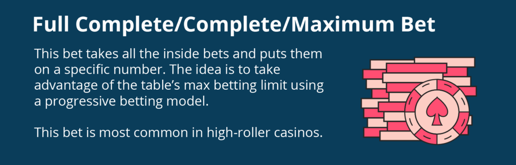 Full Complete/Complete/Maximum Bet