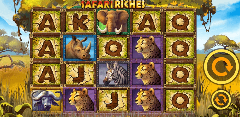 Safari Riches slot gameplay