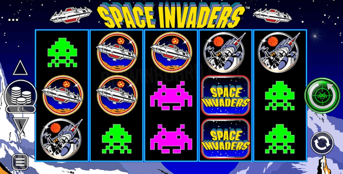 space invader slot review