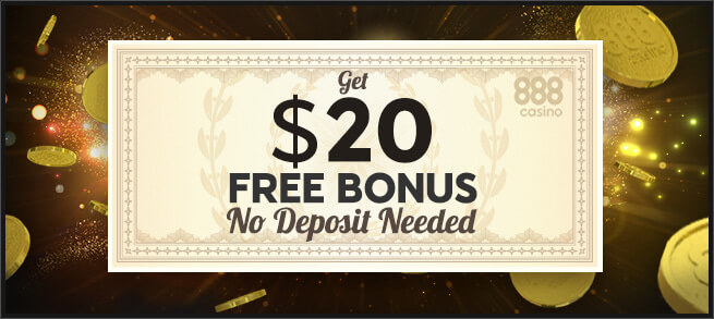 WELCOME TO 888CASINO - REGISTRATION BONUS