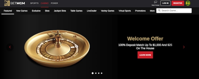 casino bonus BETMGM Online Casino Welcome Offer