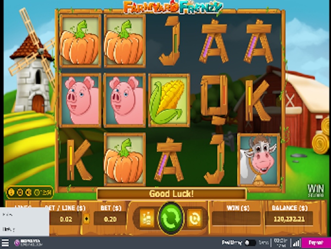 Ajuda - Casino - Farmyard Frenzy Instant Win