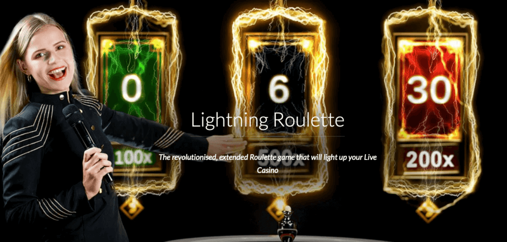 Lightning Roulette from Evolution Gaming