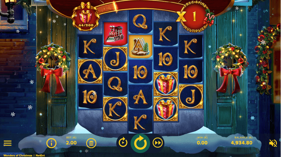 Wonders of Christmas Slot Main Game