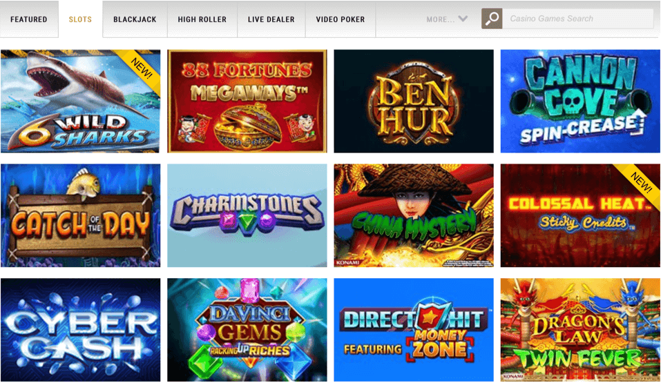 Caesars Casino Online slot games