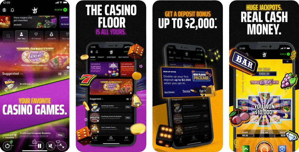 DraftKings NJ Casino App
