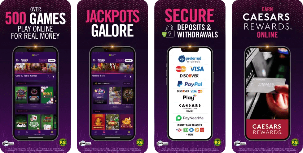 Harrah's Casino App for Apple