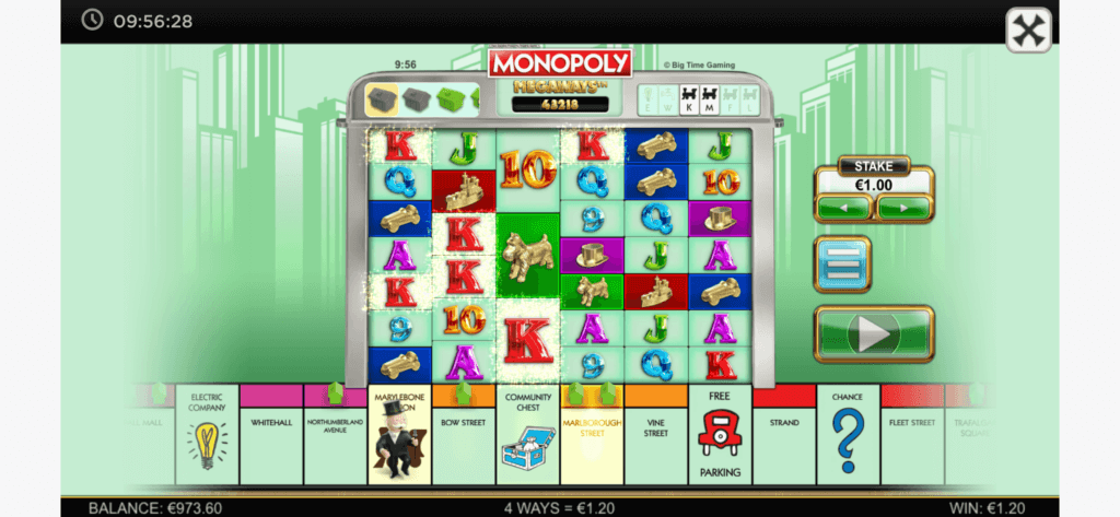 Monopoly Megaways Mobile Slot