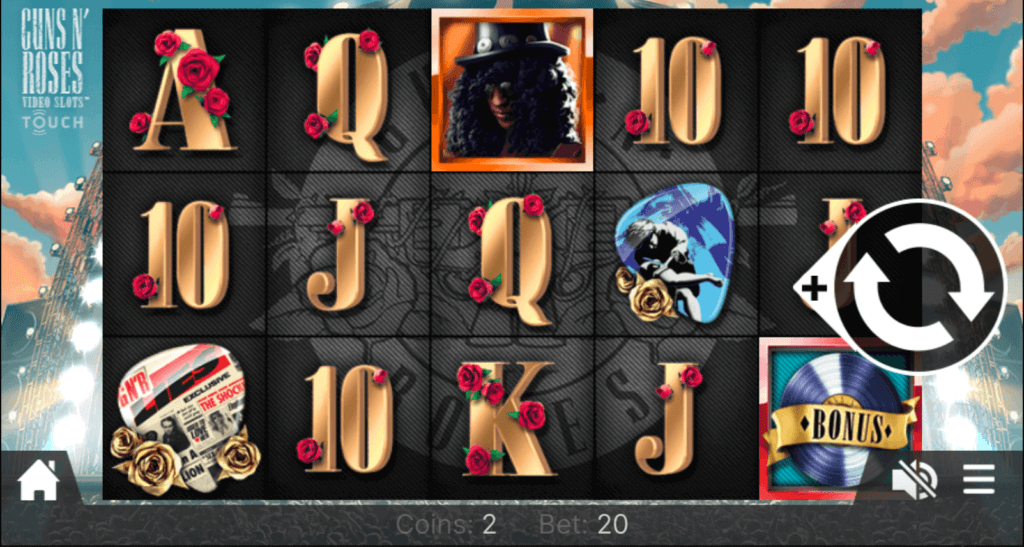 Guns n Roses Slot mobile