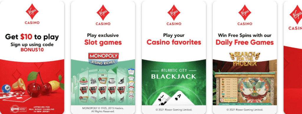 Virgin Casino Mobile App on Google Play Store