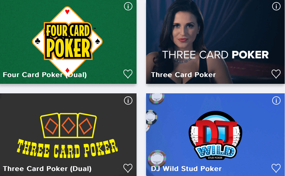 FanDuel Online Poker Games