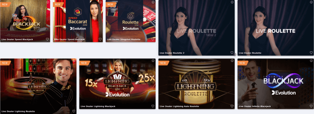 FanDuel Live Dealer Casino Games