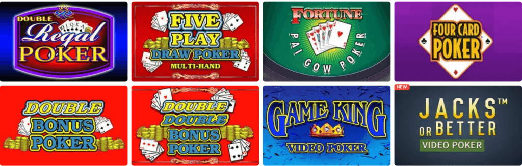 BetRivers Casino Online Poker Games