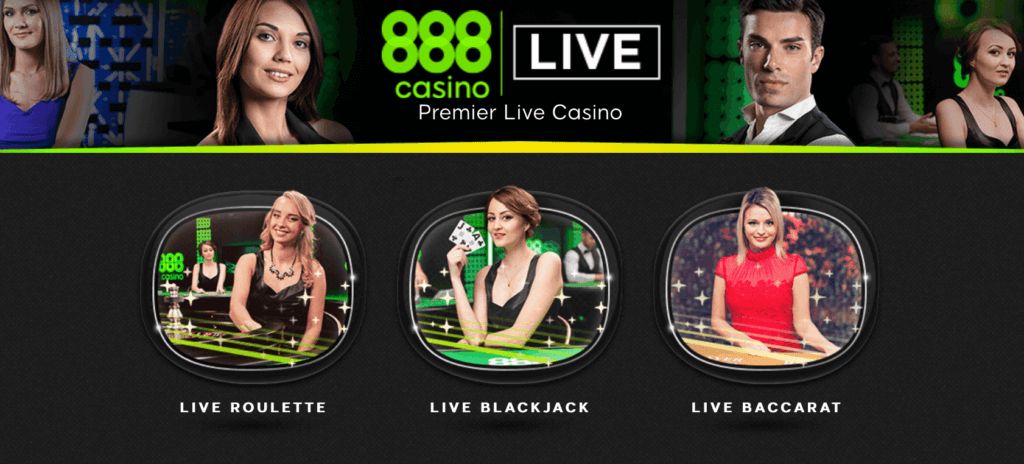 888 Casino Online Live Games