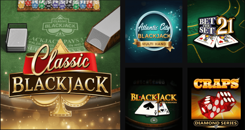 Betway Online Blackjack games