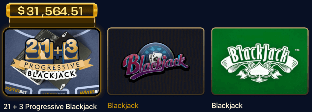 WynnBET Casino Online Blackjack