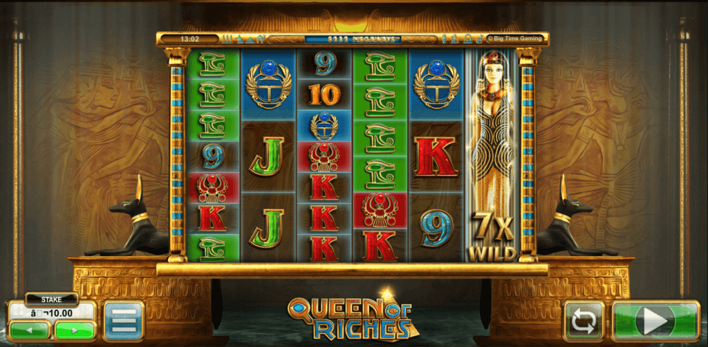 Queen of Riches Megaways max payout