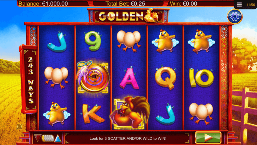 Golden High RTP slot