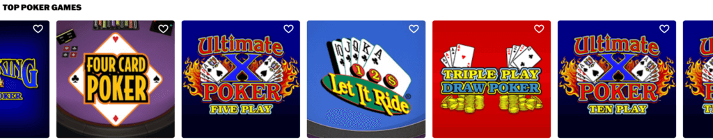 Wheel of Fortune Casino Poker Games
