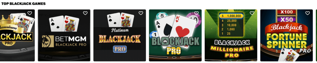 Wheel of Fortune Casino Blackjack Games