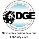New Jersey Casino Revenue Feb 2023