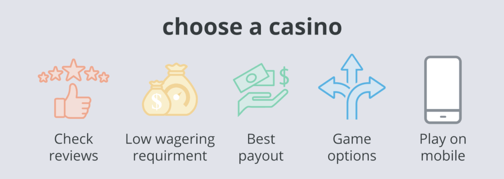 Shop around to find the best new casino for you