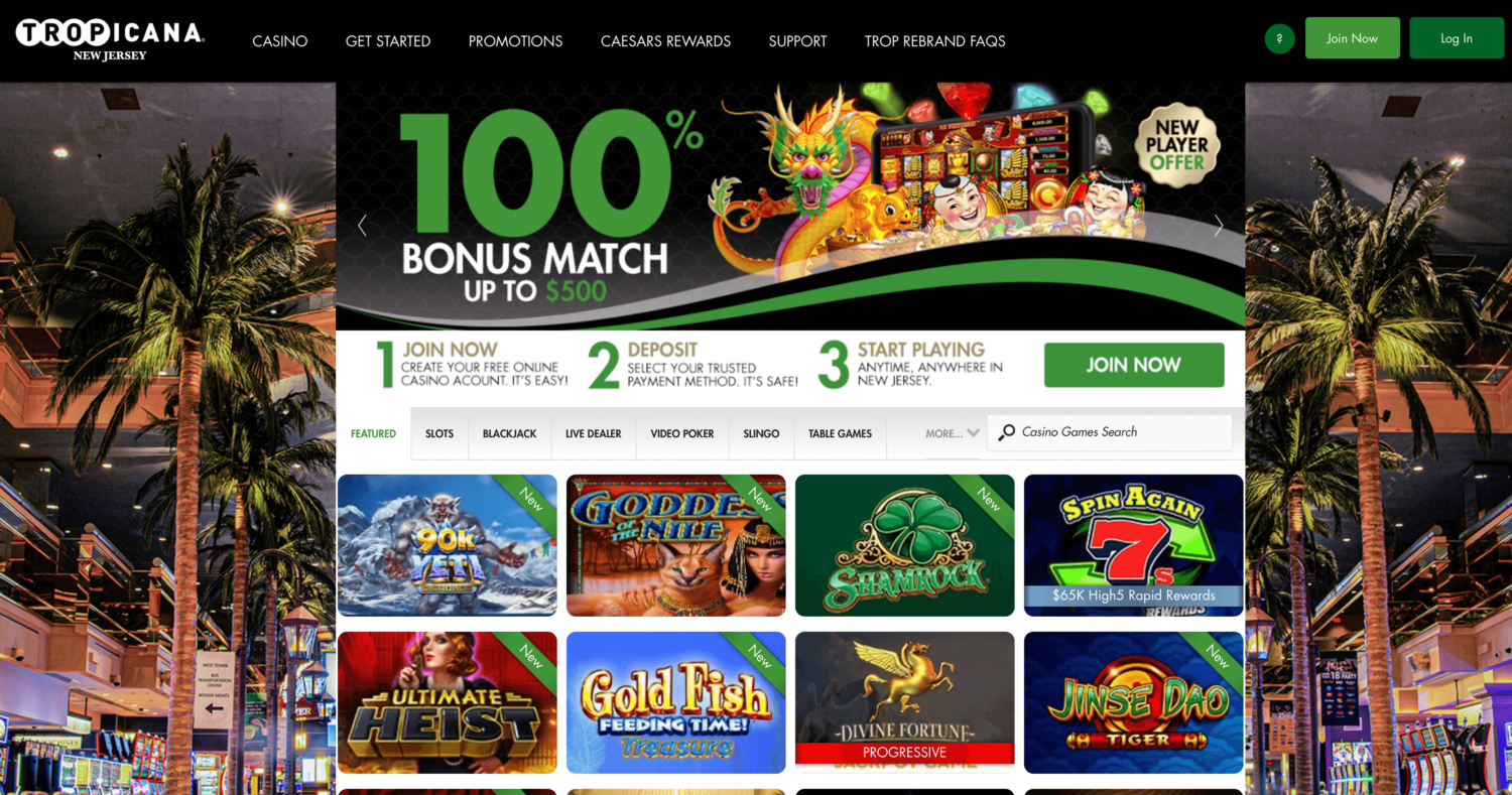 Tropicana Casino Relaunch