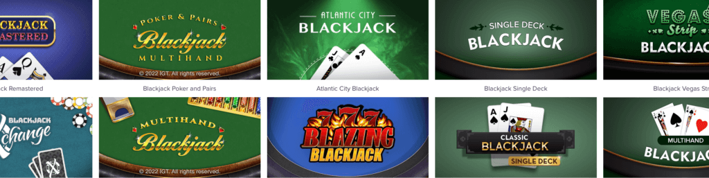 Bally Casino Online Blackjack