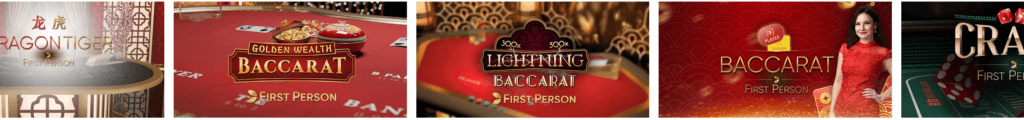 Bally Casino Online Baccarat Games