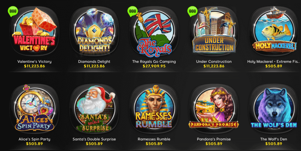 888 Gaming Online Slots