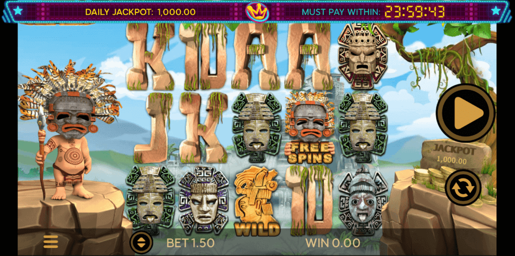 Aztec Realms Slot 888 Gaming