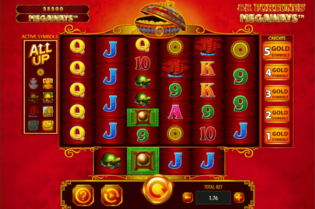 88 Fortunes Megaways free spins slots