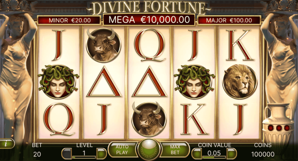 Divine Fortune Free Spins