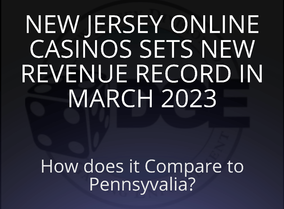 New Jersey Casino Revenue March 2023
