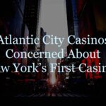 New York Background with NJ Casino News Text