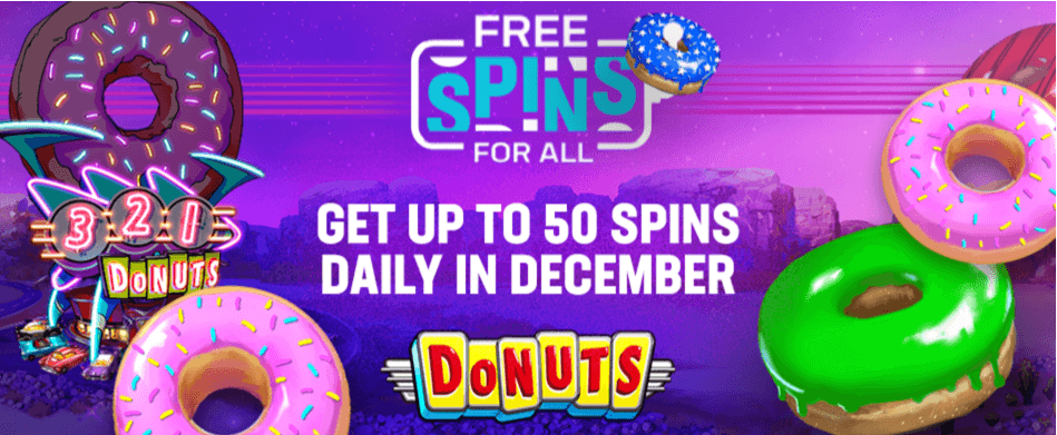 Hard Rock Casino December Donuts Promotion