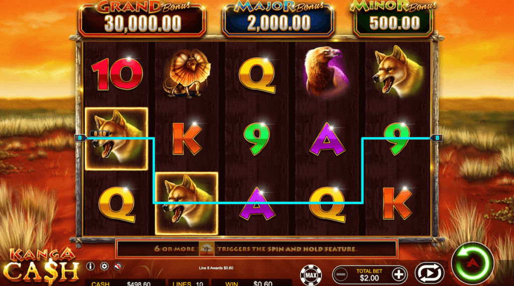 kanga cash slot