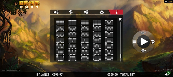 King Kong Payline1