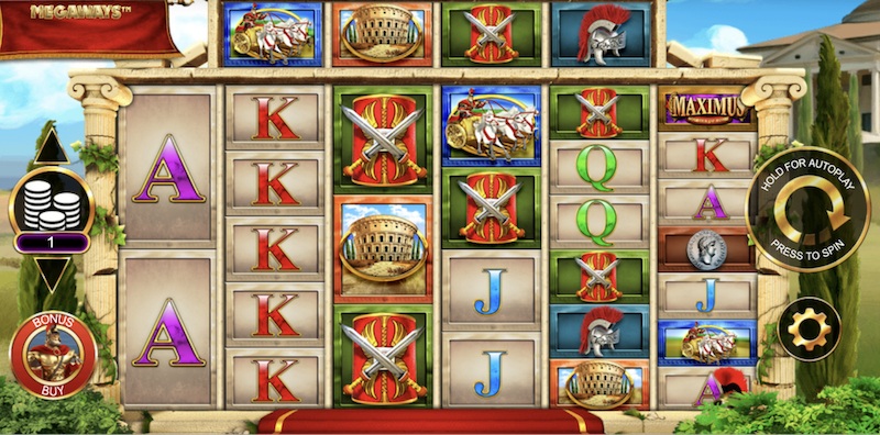 Maximus Soldier of Rome Megaways slot