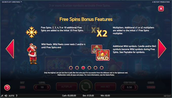 free spins