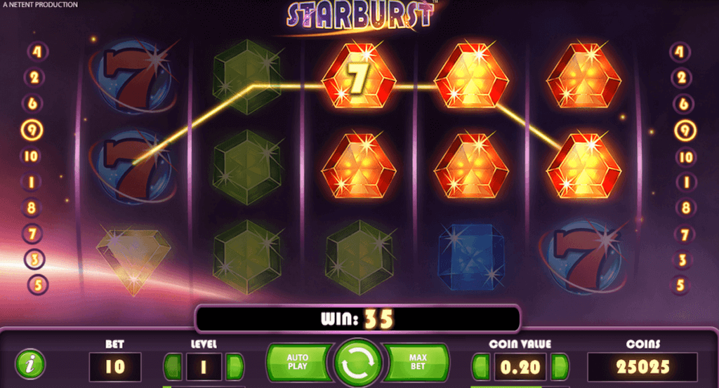 Grab your Non-Sticky 20 Free Spins with Partycasino, playing Starburst!