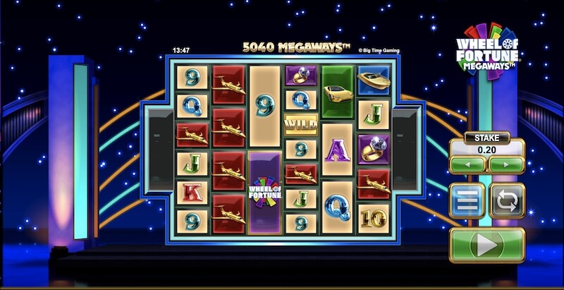 Wheel of Fortune Megaways Slot